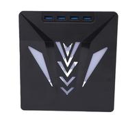 Luocute Unidad de CD DVD BD Externa Delgada para Computadora Portátil | Admite BD-XL de 100 GB, DVD 6x-8x, Lectura y Escritura de CD 24x, No Necesita Alimentación Externa, USB 3.0 y Grabadora