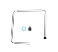 Luocute Varilla de ánodo Flexible de 44 Pulgadas, con Rosca NPT de 3/4 Pulgadas y Casquillo Hexagonal de 1-1/16, para Calentador de Agua, Varilla de ánodo Flexible, Reemplazo de