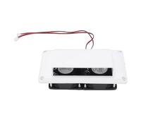 Luocute Ventilador de Ventilación Lateral para RV, Ventilador de Escape de Ventilación de Aire de 12 V 25 W con Tornillos de Montaje, Accesorios para RV para Autocaravana, Vehículo de