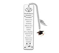 LUODAN Marcadores De Libros Inspiradores Mujeres Hombres Adolescentes Graduación Amigos Marcapáginas Cumpleaños Regalos De Regreso a La Escuela Nietos Recuerdos De Jubilación Navidad (4)