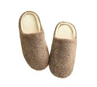 LUOEM Zapatillas de Estar por Casa Zapatillas Peluche Pantuflas Invierno Antideslizante para Hombre Mujer