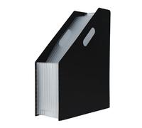 LUOFANG Organizadores de Archivos de acordeones, Carpeta de Archivos expandible Vertical, organizadores de Escritorio, Soporte para revistas para Oficina, Clase y hogar