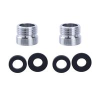 LUOFANG Práctico adaptador de grifo de 1/2 a M22, juego de adaptadores de grifo, práctico adaptador de 1/2 a M22, adaptador de fácil instalación