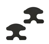 LUOFENG 1 par de almohadillas adhesivas de EVA para talón de zapatos, absorción de golpes, almohadillas antideslizantes para botas y sandalias