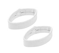 LUOFENG 2 correas de repuesto de cuero genuino para hombres y mujeres, diseños suaves y cómodos, varios colores