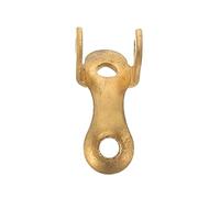 LUOFENG Base de válvulas de drenaje de agua para trompeta, trombón, cuerno francés, instrumentos de latón, accesorio resistente a la corrosión, textura de cobre