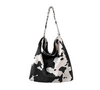 LUOFENG Bolsa holgada de ante suave para mujer, bolso de hombro espacioso bolso de trabajo con asa superior para viajes o uso diario