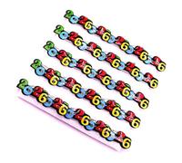 LUOFENG Broche digital LED brillante con modos de parpadeo multicolor para fiestas nocturnas y eventos de festivales