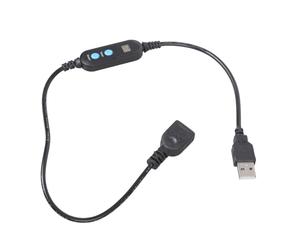 LUOFENG Cable temporizador USB ajustable de 1 a 30 minutos con función de cuenta regresiva con botón de conmutación de encendido para ventilador LED de acuario y cocina