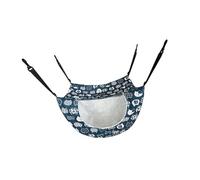 LUOFENG Cama colgante ajustable para gatos, hamaca de descanso lavable a máquina con cuerda estable para jaula de árbol de gatos