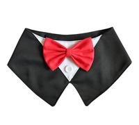 LUOFENG Collar de lona para perro, accesorio elegante para caballero, corbata para mascotas, Halloween, eventos de festivales, uso diario