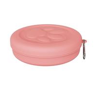 LUOFENG Comederos para mascotas, cuencos de viaje para perros, cuenco portátil para gatos con tapa de cubierta para mascotas, caminar, estacionamiento, camping, viajes