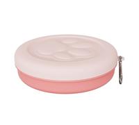 LUOFENG Comederos para mascotas, cuencos de viaje para perros, cuenco portátil para gatos con tapa de cubierta para mascotas, caminar, estacionamiento, camping, viajes