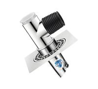 LUOFENG Conector de drenaje de suelo para lavadora, conector de alcantarillado, antidesbordamiento, adaptador de drenaje de suelo para lavadora