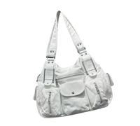 LUOFENG Edgy Punk Styles - Bolso espacioso para las axilas con correa ajustable, bolso interior espacioso para mujer