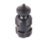 LUOFENG Enchufe de bola de 17 mm a adaptador de rosca macho de 1/4-20 para soportes de cámara, soportes de teléfono con conector giratorio de 360 grados