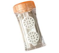 LUOFENG Funda para lentes de contacto a prueba de polvo, contenedor portátil de belleza para el hogar y al aire libre