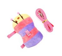 LUOFENG Juego de arnés y correa para hurones, chaleco de animales pequeños, arnés con campanas seguras, ropa para caminar para bebés, conejos, otras mascotas pequeñas