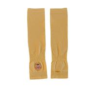 LUOFENG Mangas de Verano, 2 Piezas Mangas de Brazo para niños con protección Solar UV para niños de 4 a 12 años, Funda de enfriamiento Suave y Transpirable con Orificio para el Pulgar