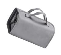 LUOFENG Neceser de viaje impermeable con 4 compartimentos desmontables, organizador de maquillaje enrollable, bolsas colgantes plegables para mujer