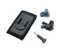 LUOFENG Soporte de correa de liberación rápida para cámaras de acción con base giratoria de 360 grados y adaptador para manos menos filmación