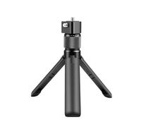 LUOFENG Trípode pequeño para cámara de 360º, trípode magnético giratorio de mesa con dos tornillos de 1/4