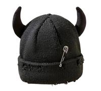 LUOFENG Troubled Safety Pin Plan Weave Hat Cold Unisex Earflap Hat for Outdoor Tasks Cold Weather Security