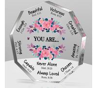 LuoHere Christian Gifts for Women Birthday Inspiration Religious Gifts Spiritual Gifts Catholic Gifts for Women Her Mom Friends Female Cowor