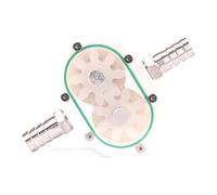 Luoilba Bomba de engranajes de estilo pequeño 4L/min para máquina de llenado, bomba de miel, viscosa líquida, pasta de sésamo, mantequilla de maní, bomba de 8 velocidades para equipos de procesamiento