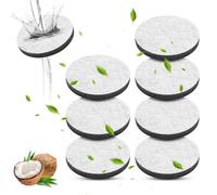 LUOJINYI Paquete de 8 filtros de agua para botellas de Fill & Go, jarras, discos de filtro de agua, Reduce PFAS, Cloro, Micropartículas, Otras Impurezas, discos de filtro de agua