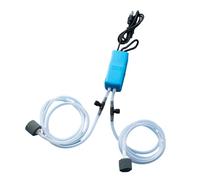 Luojuny Bomba de oxígeno de ahorro de energía compacta segura aquí hay un título del producto para listar 1 juego de diseño de doble tubo mini kit de aire de acuario ultra silencioso carga USB pescado