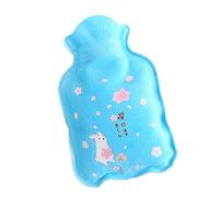 Luojuny Botella calentadora de manos sellada para mantener el calor, portátil, encantadora botella de agua caliente de felpa para el hogar I