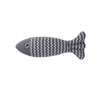 Luojuny Juguete para gatos resistente a las mordeduras, atractivo diseño de peces de hierba gatera, seguro que aquí hay un título del producto para listar juguetes, dibujos animados, duradero, para