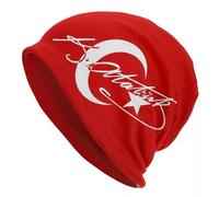 LUOJZGUMU Gorro de Moda de Camiseta de Punto Turco Regalo Atatürk Sombrero de Topo de Primavera Invierno Outdoor Gorros de Exterior para Adultos Unisex