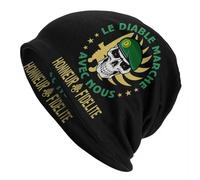 LUOJZGUMU Gorros de Skullies de la Legión Extranjera Legion Personalizados Gorros de Punto Sombrero de Punto Ejército francés Sombreros Militares de Gorra para esquí de Exterior