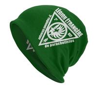 LUOJZGUMU Sombrero de Gorro de la Legión Extranjera Francesa Skullies de otoño e Invierno Gorros de Sombrero Francia Apedes Legio Patria Nostra Sombrero de Punto de Doble Uso