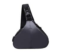 LUOKEKE Mochila Camara Bolso Bandolera Triangular Impermeable for cámara DSLR, for Viajes, for fotografía(Grey)