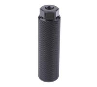 LUOKEKE Reposapies Bicicleta 1 Uds Clavija de pie aleación for Bicicleta BMX Compatible con 3 Ejes 8 Pulgadas Clavijas Antideslizantes Apoyo Accesorios(Noir)