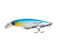 LUOKEKE SeñUelos De Pesca 1 señuelo de Pesca Mini Minnow 3 g y 5 cm, cebos Falsos Duros, crankbait, wobblers, Carpa, Lucio, Aparejos, 8 Colores(01)