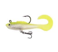 LUOKEKE SeñUelos De Pesca Señuelos de Pesca con anzuelos Cabeza, cebos Blandos 6 cm y 4 g, señuelos Cola Wobblers, Artificiales for lubina, Lucio, pececillo, Aparejos(E)