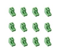 LuoQiuFa KF2EDG - 12 conectores enchufables (5,08 mm)