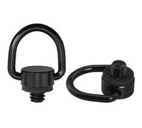 LUORNG 2 correas de hombro para cámara, correa de muñeca, tornillos en forma de D de 1/4 pulgadas, ancho de 0.8 pulgadas, acero inoxidable 304 para equipos fotográficos, trípodes, monopiés, cabeza de