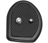 LUORNG Adaptador de montaje de cámara de 27 x 27 mm, placa de liberación rápida para trípode