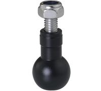 LUORNG Cabeza de bola expandible de 17 mm, tornillo M6, cabeza de bola de motocicleta, accesorios de conexión, soporte de navegación de aleación de aluminio para montar en bicicleta, soporte de