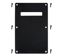 LUORNG - Placa trasera para guitarra, 1 juego de placa trasera de guitarra eléctrica, placa de cuello de guitarra eléctrica, cubierta de trémolo con 6 tornillos para guitarra eléctrica ST SQ