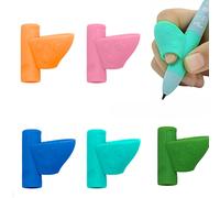 luoshaPUCY 5 Piezas Agarres para Lápices, Soporte Corrector de Escritura para Niños, Adecuado como Herramienta de Ayuda a la Corrección de la Postura para Adultos