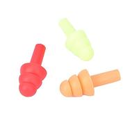 LUOSHUAI Tapones Oidos Ruido Dormir 10 Pares a Prueba de Agua Natación Silicona Nadar Earplugs for Nadadores Adultos Niños Buceo Suave Anti-Ruido Enchufe Tapones Oidos Ruido (Color : 10Pair randoms)