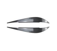 LUOWEINA 1 par de faros de coche ceja cubierta embellecedora de párpados Compatible for 4 Series F32 F33 F36 2014-2020 pegatinas de coche cubierta embellecedora de párpados Párpados para faros de coch