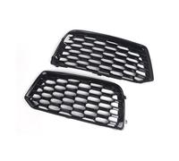 LUOWEINA 1 par de rejillas inferiores del parachoques delantero del coche, Compatible for Q5, 2018-2020 80A807679D 80A807680D, marco de lámpara antiniebla, inserto de bisel Rejilla de parachoques dela