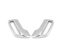 LUOWEINA 1 par embellecedores cubierta salida tubo silenciador trasero, Compatible for Peugeot, 3008 MK2 5008 2016-2019 cubierta decorativa para escape de vehículo